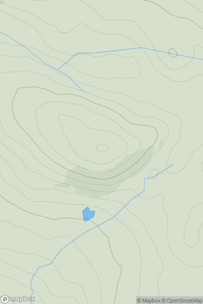 Thumbnail image for Cnoc Reamhar [Jura, Scarba and Colonsay] showing contour plot for surrounding peak